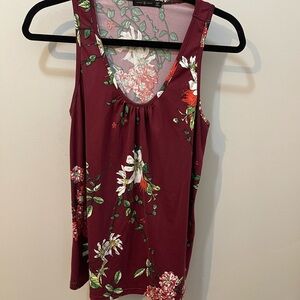 Women’s size small flowered tank